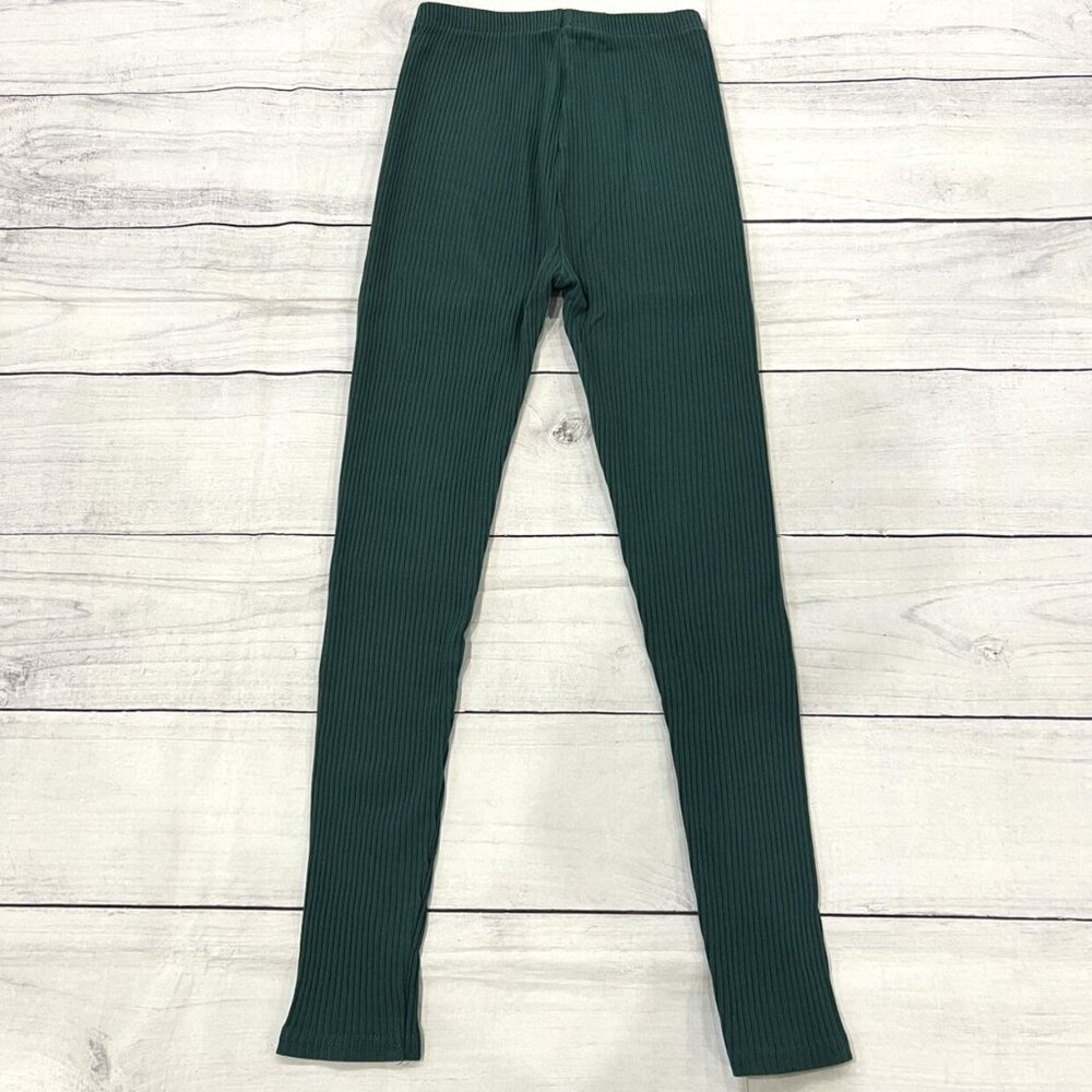 Coco Blanc Green Ribbed PJ's - Picture 10 of 11